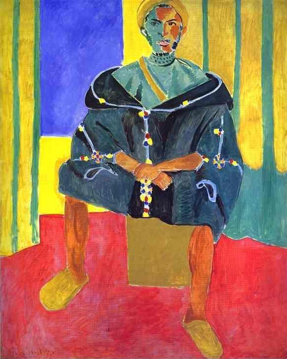 Henri Matisse. A Sitting Riffian (Rifain Assis).
