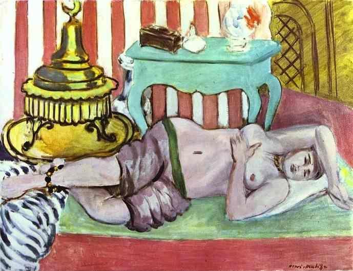 Henri Matisse. Odalisque with Green Scarf.
