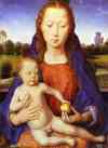 Hans Memling. Madonna and Child Enthroned.