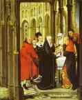 Hans Memling. The Presentation in  the Temple.