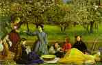 Sir John Everett Millais. Apple Blossoms.