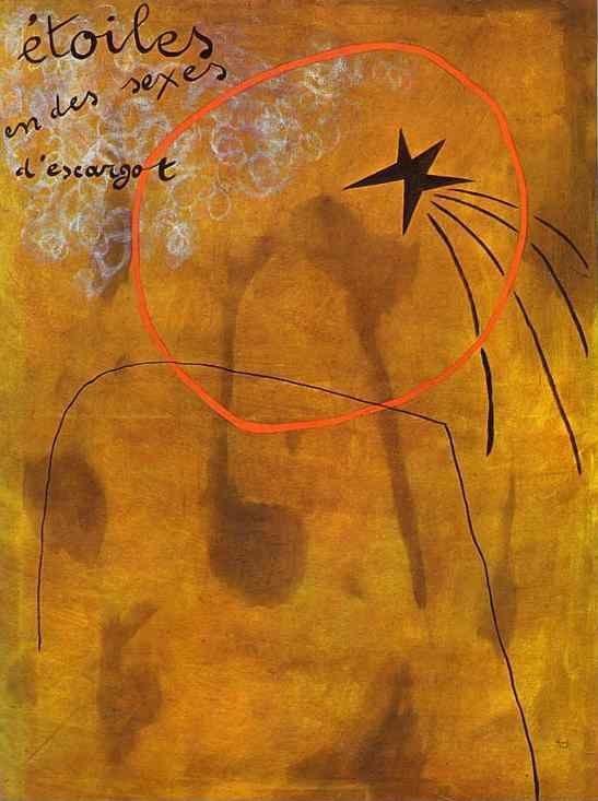 Joan Miró. Stars in Snails' Sexes.