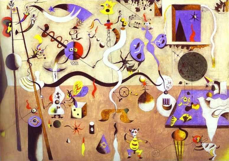 Joan Miró. Harlequin's Carnival.