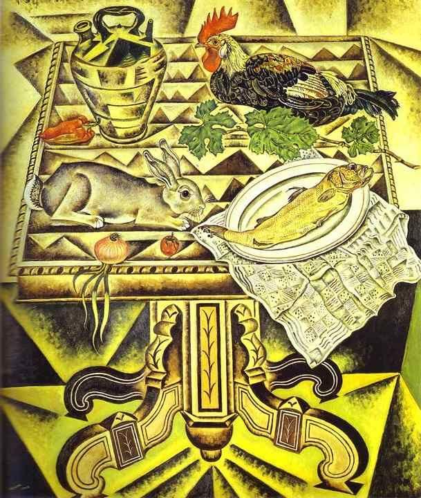 Joan Miró. The Table (Still Life with
 Rabbit).