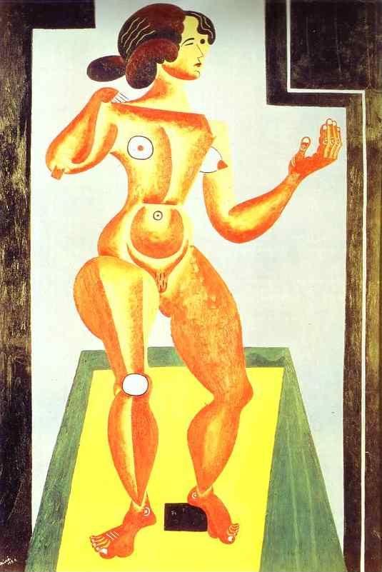 Joan Miró. Standing Nude.