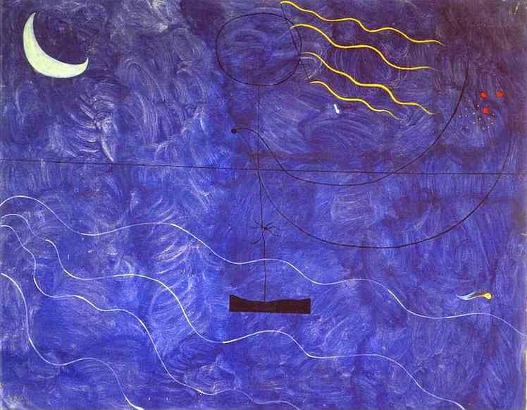 Joan Miró. Bathing Woman.