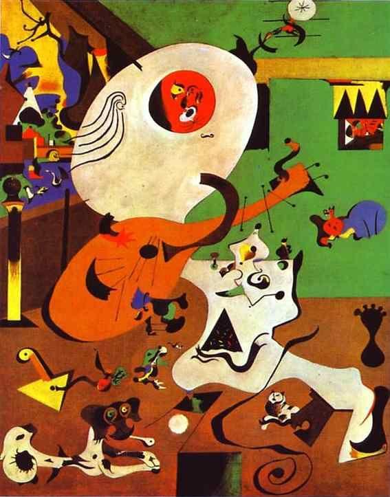 Joan Miró. Dutch Interior I.