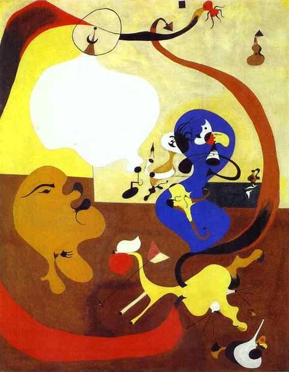 Joan Miró. Dutch Interior II.