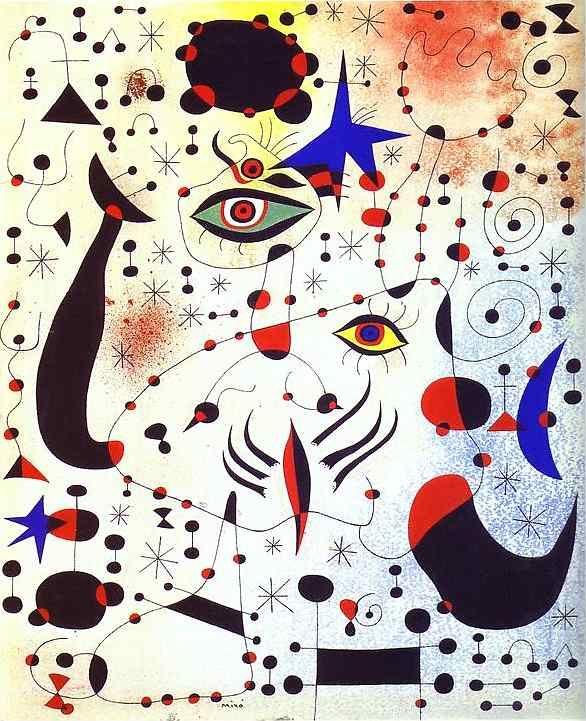 Joan Miró. Ciphers and Constellations,  in Love with a Woman.