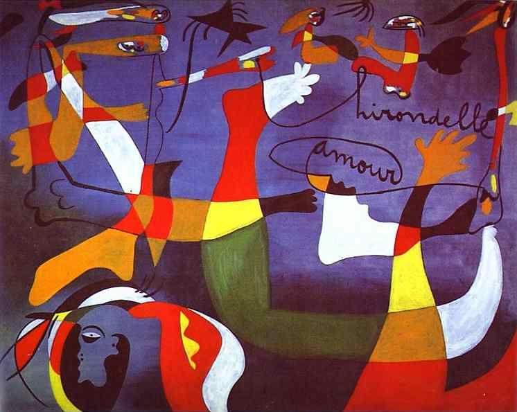 Joan Miró. Swallow/Love.