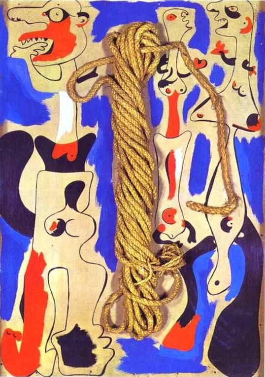 Joan Miró. Rope and People I.