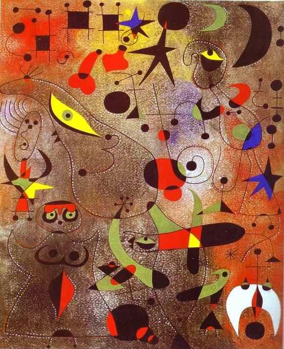 Joan Miró. Constellation: Awakening  at Dawn.