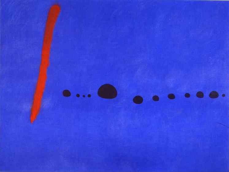 Joan Miró. Blue II.