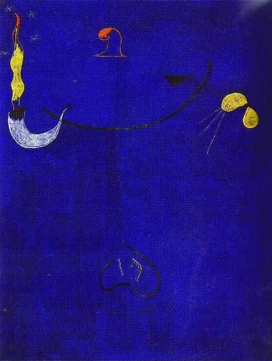 Joan Miró. Catalan Peasant with a
 Guitar.