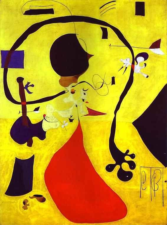 Joan Miró. Dutch Intérior.