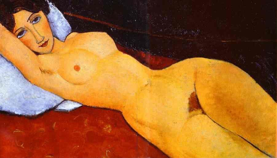 Amedeo Modigliani. Reclining Nude.