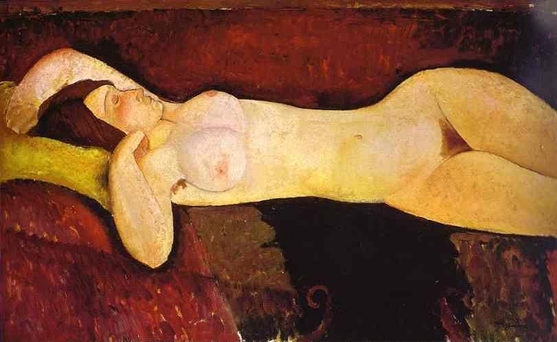 Amedeo Modigliani. Reclining Nude (Le Grande
 Nu).