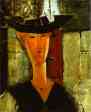 Amedeo Modigliani. Madam Pompadour (Portrait  of Beatrice Hastings).
