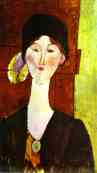 Amedeo Modigliani. Beatris Hastings.