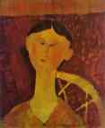Amedeo Modigliani. Portrait of Beatrice Hastings.