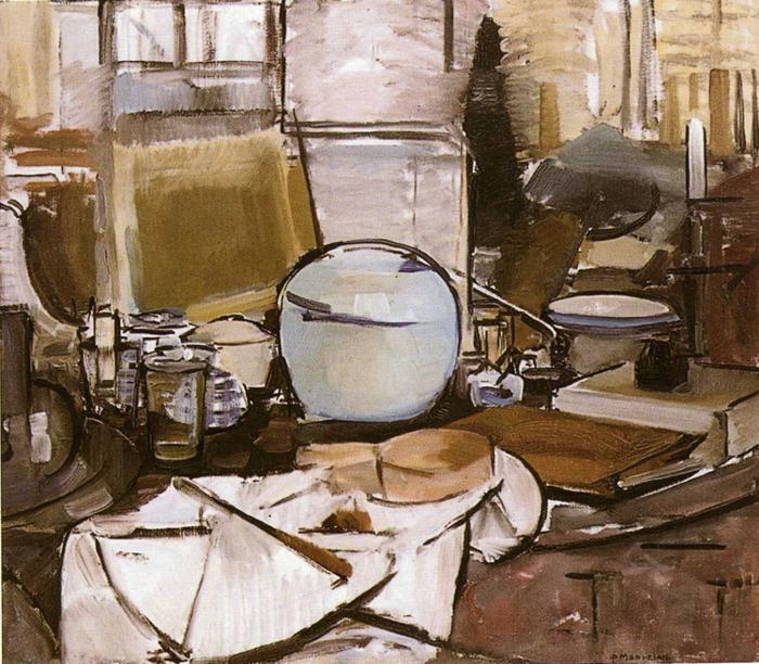 Piet Mondrian. Still Life with Ginger Jar
 I. / Stilleven met gemberpot I.
