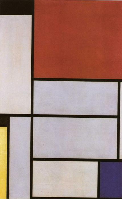 Piet Mondrian. Tableau I.