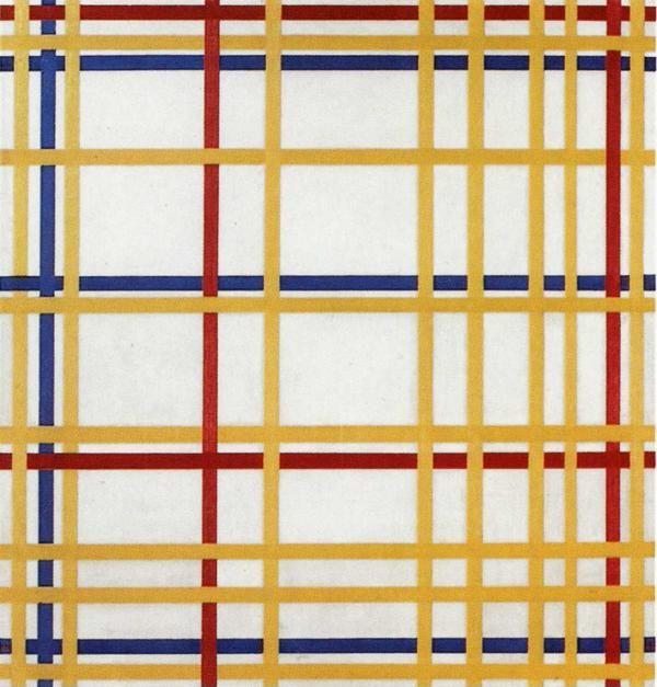 Piet Mondrian. New York City I.