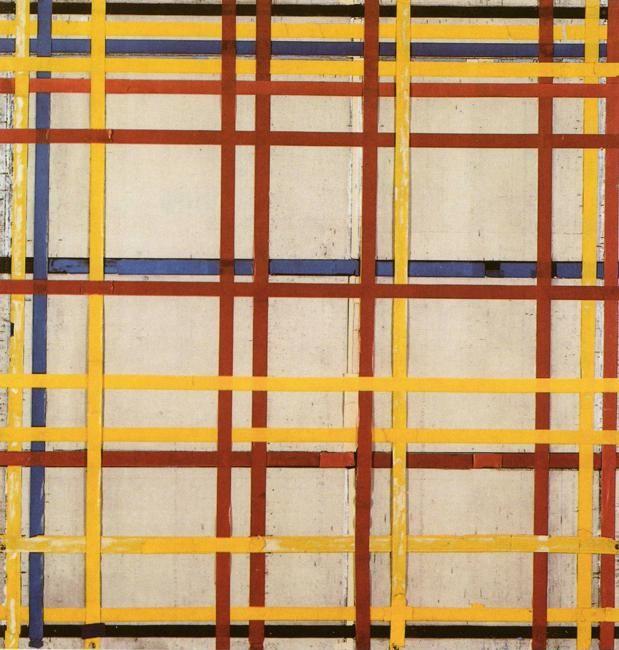 Piet Mondrian. New York City II.