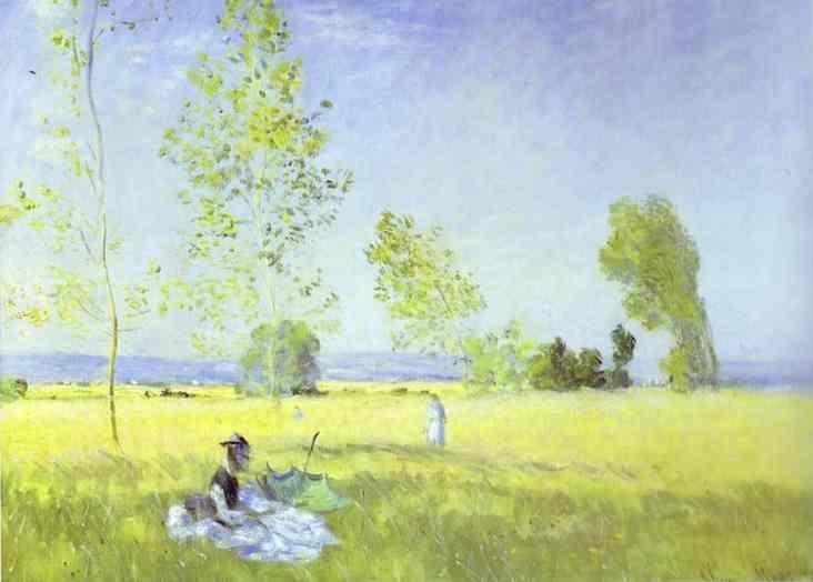 Claude Monet. Fields of Bezons.