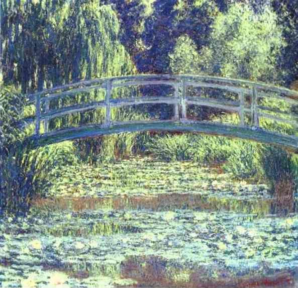 Claude Monet. The Japanese Bridge.