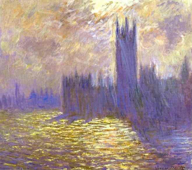 Claude Monet. Houses of Parliament, London.