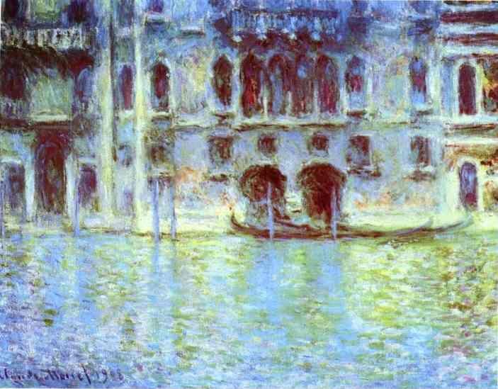 Claude Monet. Palazzo da Mula. Venice.