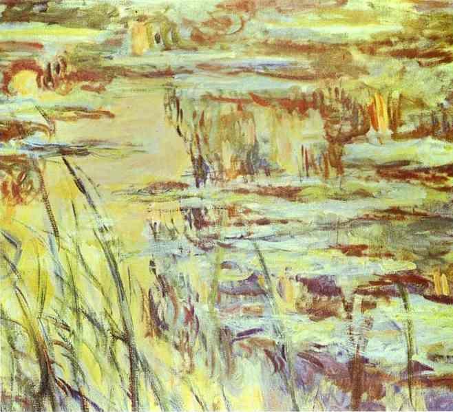 Claude Monet. Reflets sur l'eau.