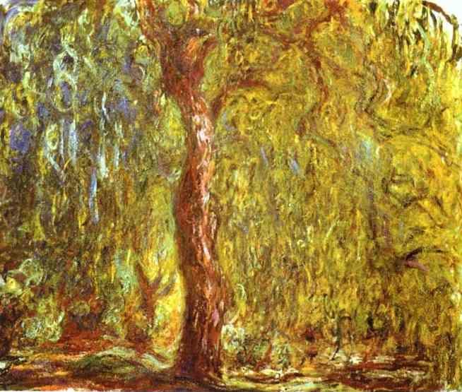 Claude Monet. Weeping Willow.