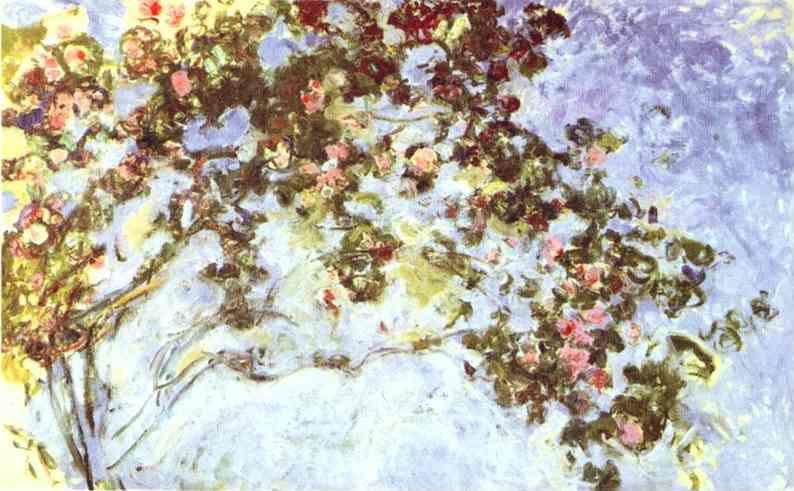 Claude Monet. Roses.
