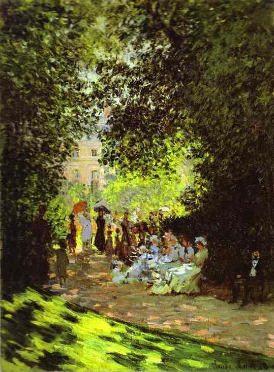 Claude Monet. Monceau Park.