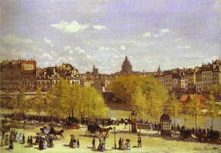 Claude Monet. Quai du Louvre.