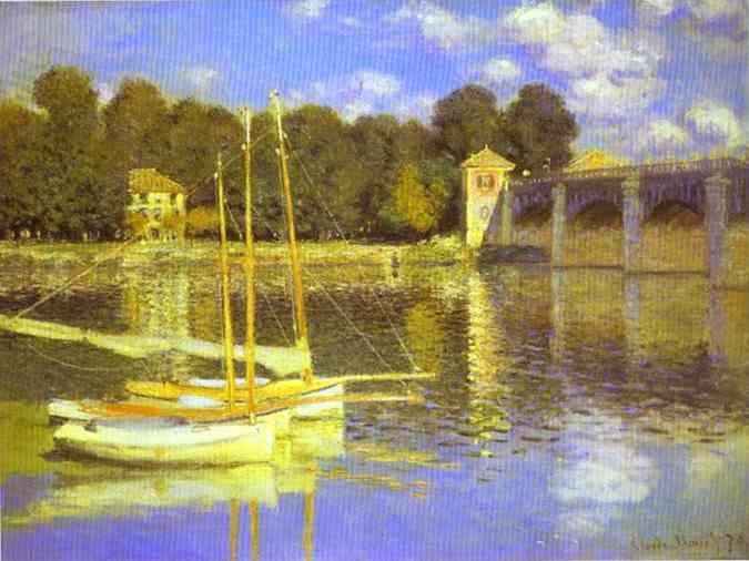 Claude Monet. The Bridge at Argenteuil.