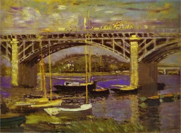 Claude Monet. The Bridge at Argenteuil.