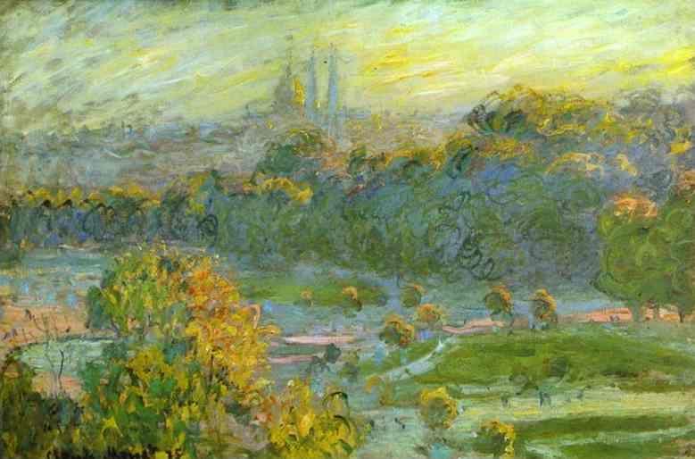 Claude Monet. The Tuileries; Study.