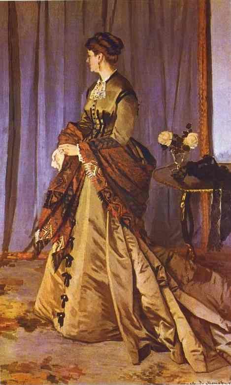 Claude Monet. Madame Gaudibert.