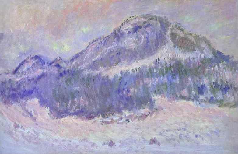 Claude Monet. Mount Kolsaas in Norway.