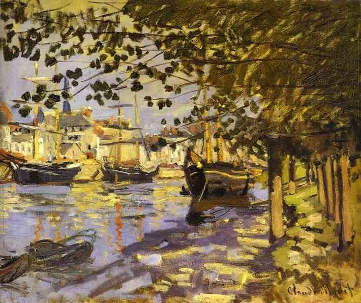 Claude Monet. The Seine at Rouen (La Seine à Rouen).