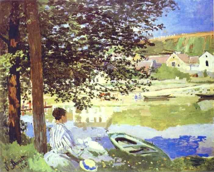 Claude Monet. The River, Bennecourt.
