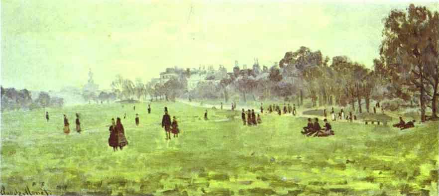 Claude Monet. Green Park.
