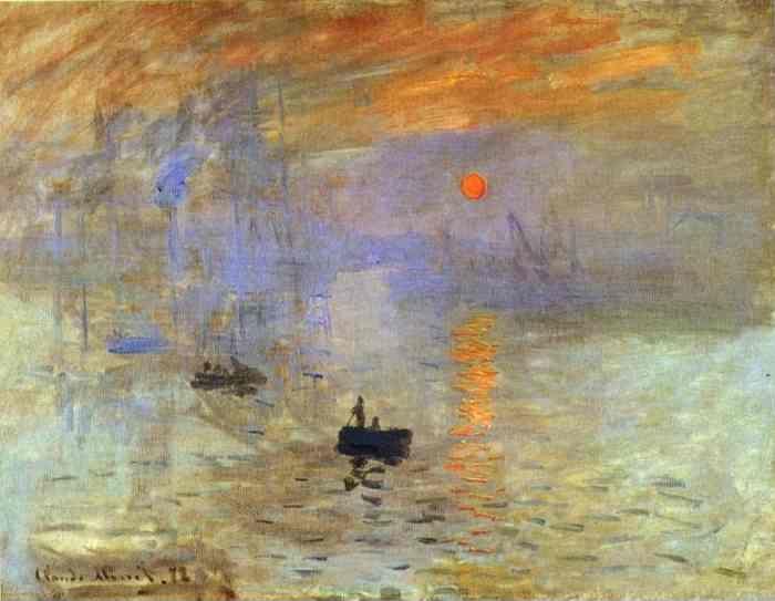 Claude Monet. Impression: Sunrise.