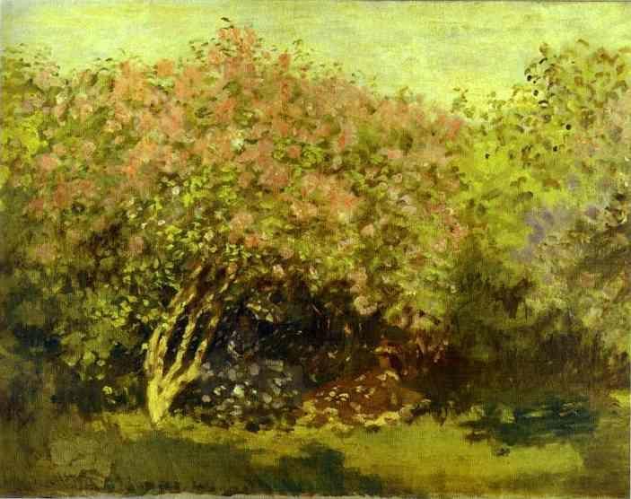 Claude Monet. Lilacs in the Sun.