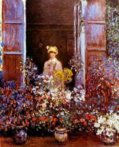 Claude Monet. Camille Monet at the Window.