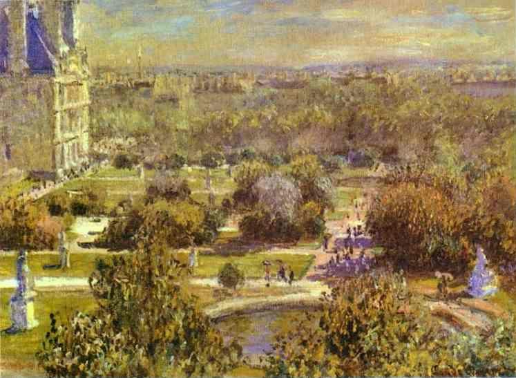 Claude Monet. The Tuileries.