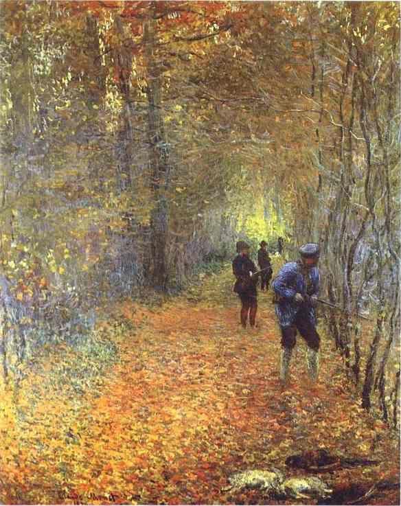 Claude Monet. The Hunt.